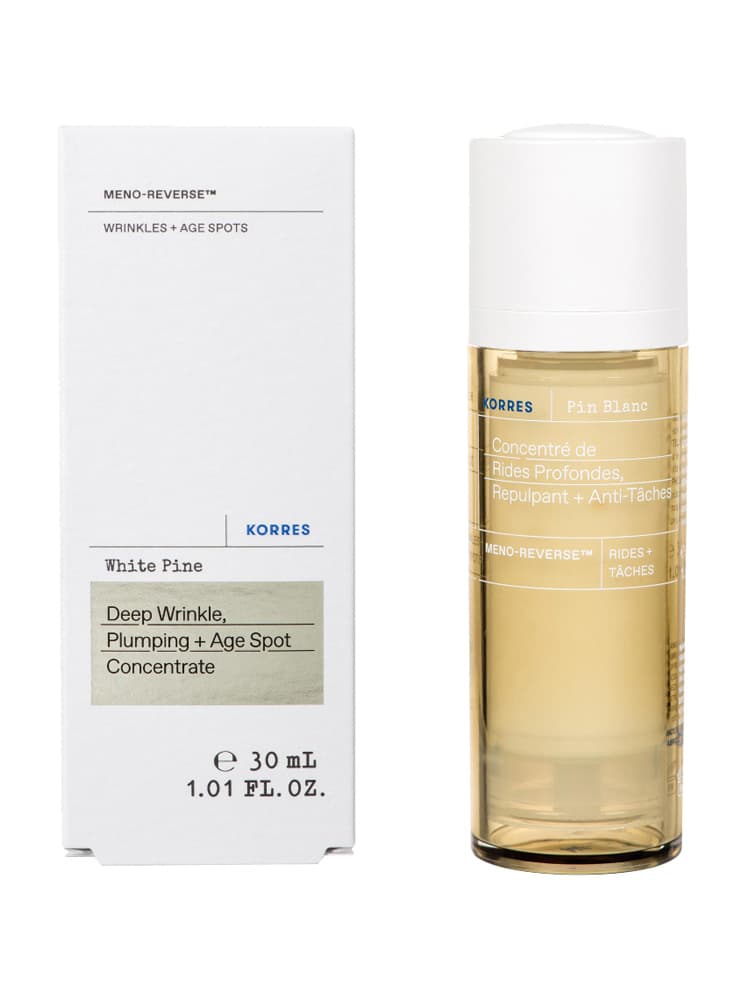 Korres Pin Blanc Concentré Anti-Rides Profondes Repulpant & Anti-Taches Peaux Matures 30 ml