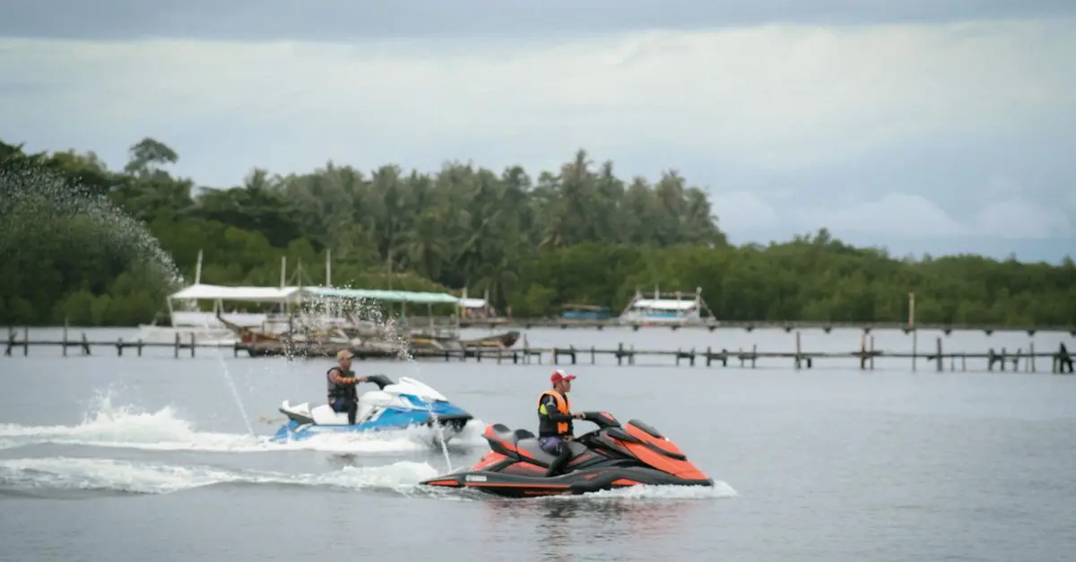 Les accessoires incontournables pour plonger avec un jet ski